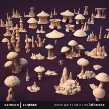 july 2021 3dhexes miniature 