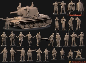 juillet 2021 art guerre miniature 3d print model - Mito3D