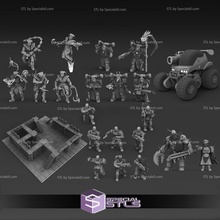 july 2022 crucible games miniature 3d print model - Mito3D