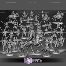 july 2022 labyrinth models miniature 3d print model - Mito3D