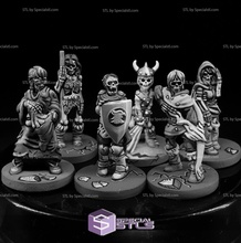 june 2020 monstrous encounters miniature 3d print model - Mito3D