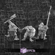 june 2022 cross lances miniature 3d print model - Mito3D