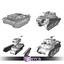 june 2022 fighting vehicles miniature 3d print model - Mito3D