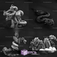 juin 2022 impression monstres miniature 3d print model - Mito3D