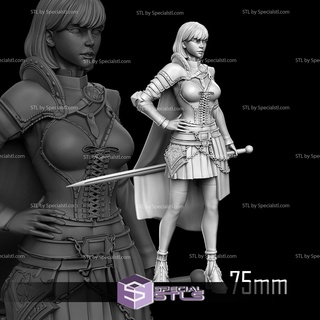 june 2023 dungeon pinups miniatures 3d print model - Mito3D