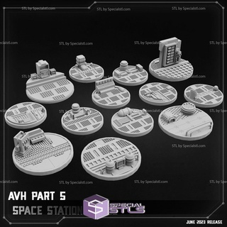 juin 2023 scifi papsikels miniatures 3d print model - Mito3D