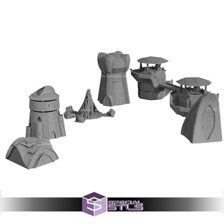 Juni 2023 terrain4print Miniaturen 3d print model - Mito3D