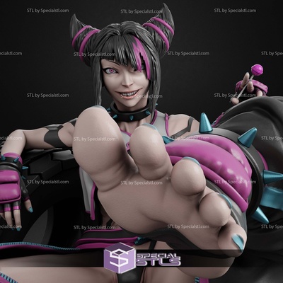 juri han street fighter tire digital stl files specialstl 3d print model - Mito3D