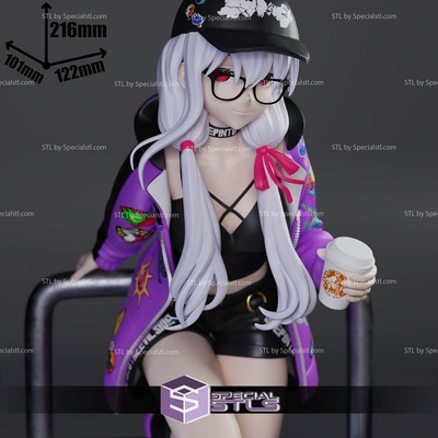 kama fate grand order digital stl files specialstl 3d print model - Mito3D