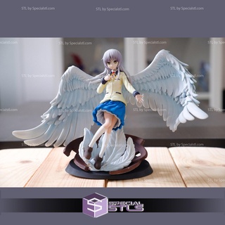 Canada tachibana 3d impression figurine ange Beats stl dossiers 3d print model - Mito3D