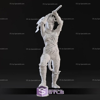 karlach cliffgate basic pose 3 3d printing figurine 3d print model - Mito3D