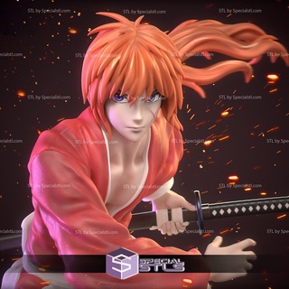 Kenshin confortá lo açao v2 3d impressão stl modelo 3d print model - Mito3D
