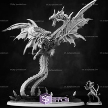 kh'a larrh chaos dragon loyalty reward heroes infinite miniature 3d print model - Mito3D
