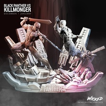 Killmonger schwarz Panther Wunder 3d print model - Mito3D