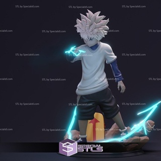 killua zoldyck standing 3d print model - Mito3D