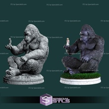 Rey Kong arte fan 3d print model - Mito3D