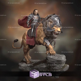 king leonus stl files lion fanart king leonus stl files lion fanart  3d print model - Mito3D