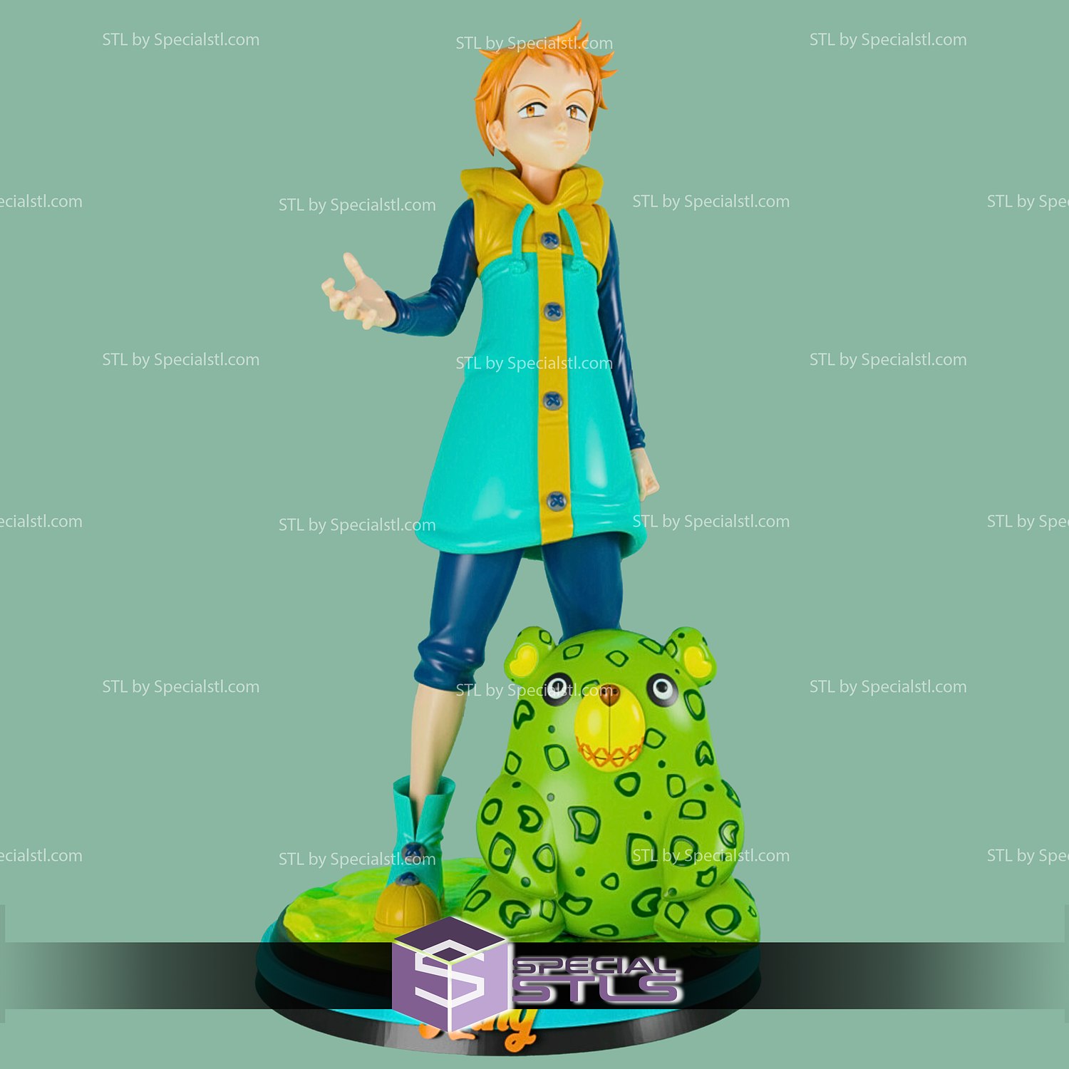 king seven deadly sins 3d print stl model 3D print model - Mito3D