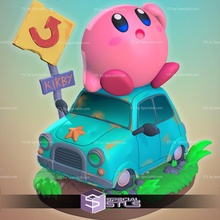 Kirby fanart 3d print model - Mito3D