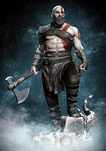 kratos Dio guerra 3d print model - Mito3D