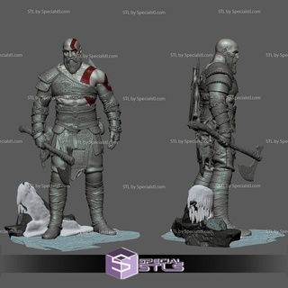 Kratos Stehen v2 3d print model - Mito3D