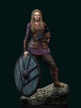 Lagertha vikings pose 1 3d print model - Mito3D