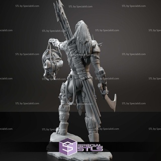 lagmen orc hunter stl files fanart 3d print model - Mito3D