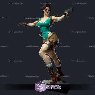 Lara Croft nsfw stl Dateien v2 Grab Raider 3d druckbar 3d print model - Mito3D