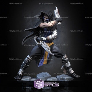 law-ii assassin death armor stl miniatures 3d print model - Mito3D
