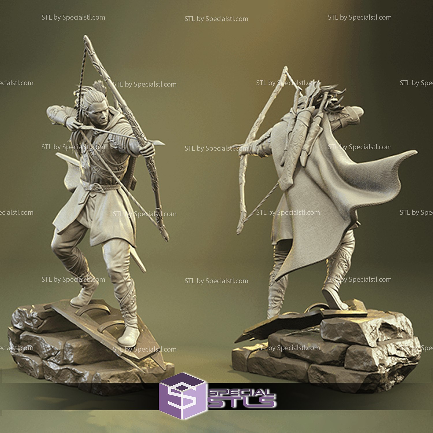 Legolas stl Dosyalar Kral yüzük 3D print model - Mito3D