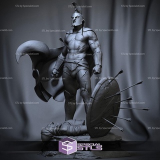 leonidas stl files 300 movie 3d printing figurine 3d print model - Mito3D