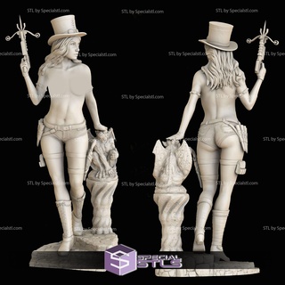 liesel van helsing standing nsfw 3d printing figurine 3d print model - Mito3D