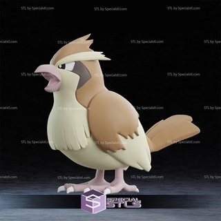 life size pidgey pokemon stl files 3d print model - Mito3D