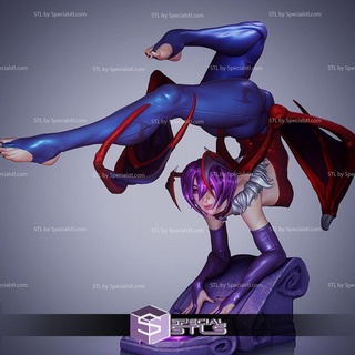 Lilith stl dossiers côté pose 3d print model - Mito3D