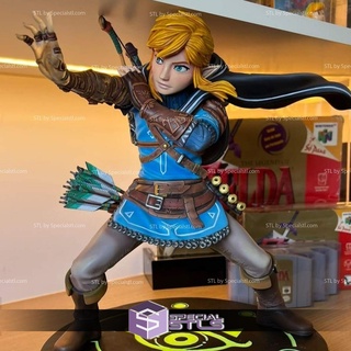 bağlantı Zelda stl Dosyalar gözyaşları krallık 3d print model - Mito3D
