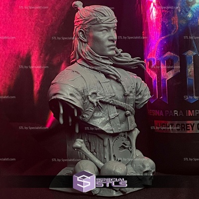 liu kang fallimento 3d stampa figurina speciale 3d print model - Mito3D