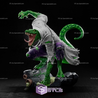 lizard v2 stl files spider man 3d printing figurine lizard v2 stl files spider man 3d printing figurine  3d print model - Mito3D