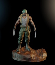 Logan soldat merveille 3d print model - Mito3D