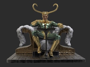 Loki échecs planche merveille 3d print model - Mito3D