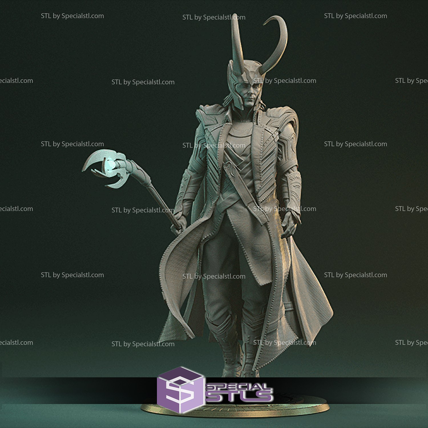 Loki Hiddleston stl dossiers permanent pose 3D print model - Mito3D
