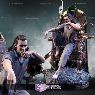 Loki TVA costume trône 3d impression modèle 3d print model - Mito3D