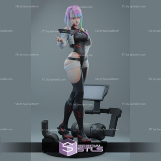 Lucy Cyberpunk Kantenläufer Stehen 3d print model - Mito3D