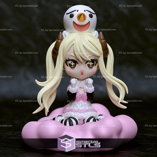 Lucy Heartfilia Chibi 3d stl Dosyalar peri kuyruk 3d print model - Mito3D