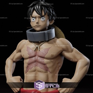 luffy wano standing 3d print model - Mito3D
