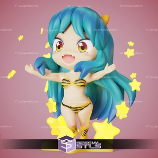 lum chibi stl File urusei yatsura 3d stampa figurina 3d print model - Mito3D
