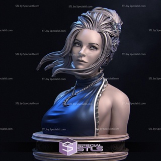 Luna Büste Fan Art stl Dateien 3d print model - Mito3D