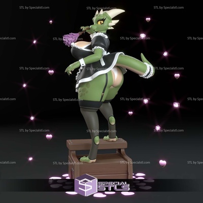 lustvoll argonian maid 3d drucken modelle spezialstl 3d print model - Mito3D