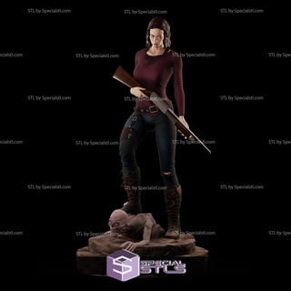 maggie greene stl files walking dead 3d print model - Mito3D