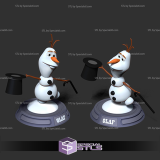 büyücü Olaf stl Dosyalar 3d print model - Mito3D