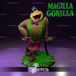 magilla gorilla 3d printing model stl files 3d print model - Mito3D
